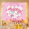 70 X 100 Cm Anime Fantasy Magic Melody - Roses And Jewels Duvar Halısı