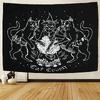70 X 100 Cm Black Cats Coven Duvar Halısı