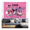 Anime 70 X 100 Cm Fantasy Magic Melody - Kuromi Duvar Halısı