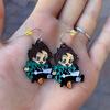 Anime Demon Slayer: Kimetsu No Yaiba Tanjiro Küpe