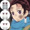Anime Demon Slayer: Kimetsu No Yaiba Tanjiro Küpe