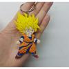 Anime Dragon Ball Z Süper Saiyan Plastik Anahtarlık