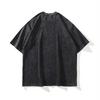Antrasit Eye See All Thing Yıkamalı Kumaş T-shirt