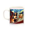 Art - Mona Lisa & Van Gogh Smoking Cigarettes Kupa