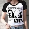 Beyaz I Am Bad Raglan Yarım T-Shirt
