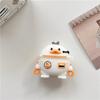 Beyaz Robo Duck Airpod Kılıf