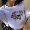Beyaz The Powerpuff Girls - Super Cute Super Fierce Yarım T-Shirt