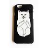 Cats Middle Finger - Parmak Çeken Kedi İphone Telefon Kılıfları