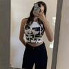 Girls Eyes Beyaz Askılı Kadın T-Shirt