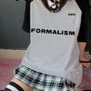 Gri Anti-Formalism Raglan (Unisex) T-Shirt