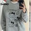 Gri Melanj Hello Kitty - Vctity Kitty (Unisex) Uzun Kollu