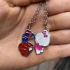 Hello Kitty Ve Spider-Man Çift Kolye