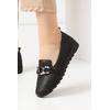 Kadın Hakiki Deri Loafer 111 - Siyah