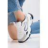 Kadın Sneaker 3740A - Beyaz Mavi