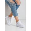 Kadın Sneaker MKG23 - Beyaz Gümüş