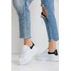 Kadın Sneaker MKG23 - Beyaz Siyah