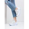Kadın Sneaker ZF001 - Beyaz Gümüş