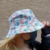 Kımızı - Mavi Dandelion  Bucket Şapka