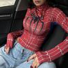 Kırmızı Spider Çıtçıtlı Uzun Kollu Body