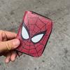Kırmızı Spider-Man Face Kısa Cüzdan