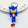 Lacivert Kirpi Sonic Silikon Anahtarlık