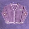 Lila Speak Now Album Taylor Swift - Cardigan Oversize Hırka