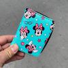 Mavi Minnie Mouse Kolaj Kısa Cüzdan