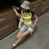 Moody Girls Yeşil Raglan Yarım T-Shirt
