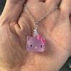Mor Hello Kitty Saydam Kolye