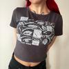 Negative Eyes Yarım T-Shirt