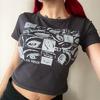 Negative Eyes Yarım T-Shirt