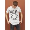Nirvana Beyaz Unisex T-Shirt