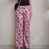 Pembe Anime Kuromi - Melody : Love Message (Unisex) Pijama Altı