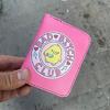 Pembe Bad Bitch Club Kısa Cüzdan