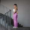 Pembe Black Pink Logo Kolaj Oversize (Unisex) Eşofman