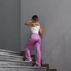 Pembe Black Pink Logo Kolaj Oversize (Unisex) Eşofman
