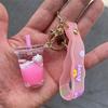 Pembe Hello Kitty Drink Cup Anahtarlık