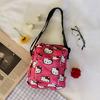 Pembe Hello Kitty Face Kolaj Çapraz Çanta