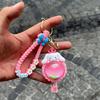 Pembe Sanrio Pretty Sulu Figür Silikon Anahtarlık