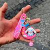 Pembe Sanrio - Wish You Good Luck Silikon Anahtarlık