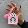 Pembe Starbucks Adorable Silikon Bozuk Para Cüzdanı