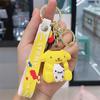 Sarı Anime Fantasy Magic Pompompurin Silikon Anahtarlık