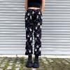 Siyah Anime Harajuku Kuromi Shining (Unisex) Pijama Altı