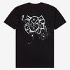 Siyah Gothic Spider Punk Unisex T-Shirt