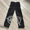 Siyah Minus Two Kargo Cepli Lastikli Paraşüt Pantolon