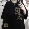 Siyah Old Punk Days (Unisex) T-Shirt