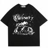 Siyah Vicinity - A Night With Stars (Unisex) T-Shirt