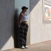 Siyah Yıldız Kolaj Oversize (Unisex) Eşofman