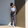 Siyah Yıldız Kolaj Oversize (Unisex) Eşofman