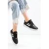 Unisex Sneaker JH176 - Siyah Beyaz